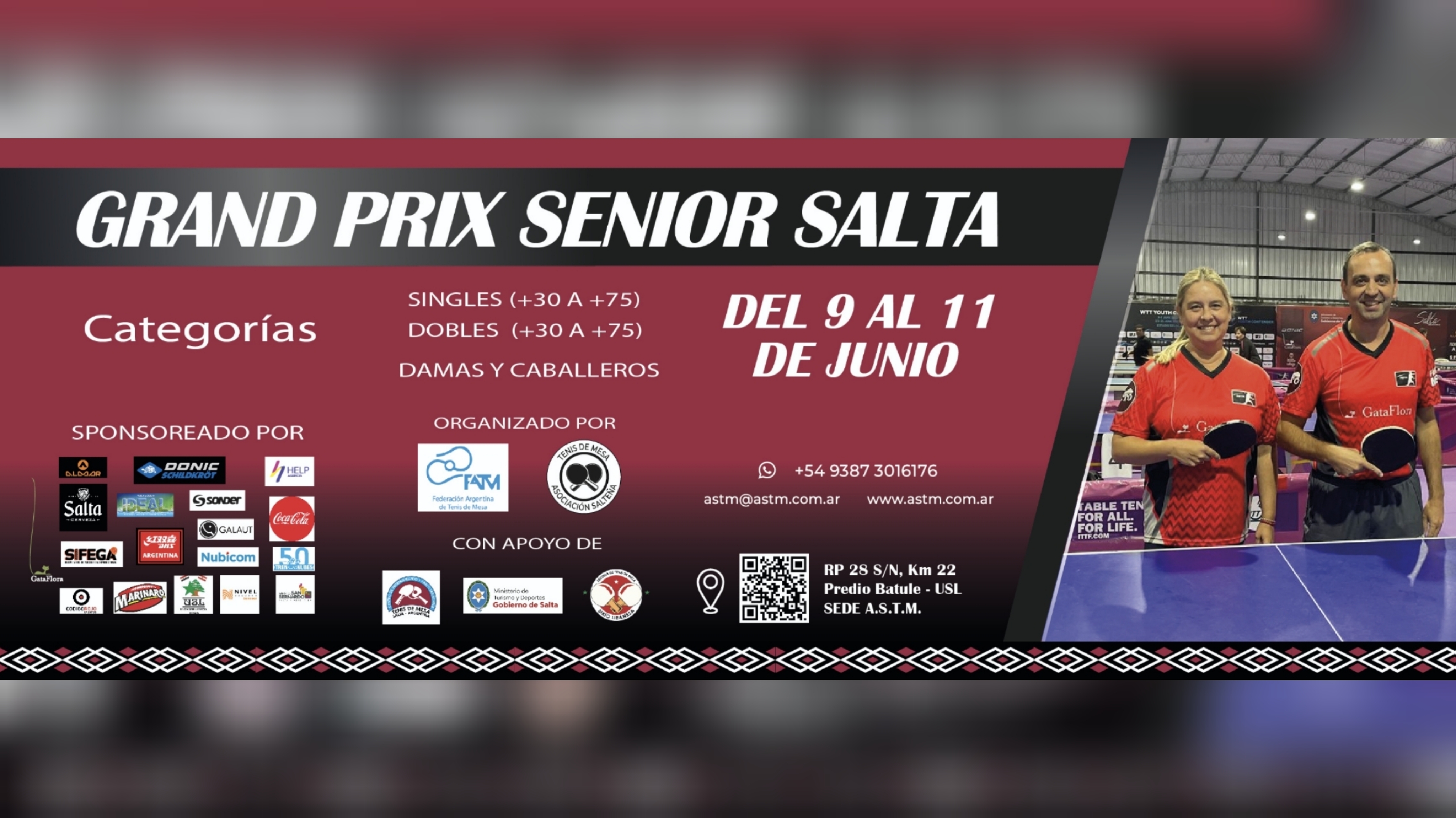 Se lanza el Grand Prix Senior de Salta