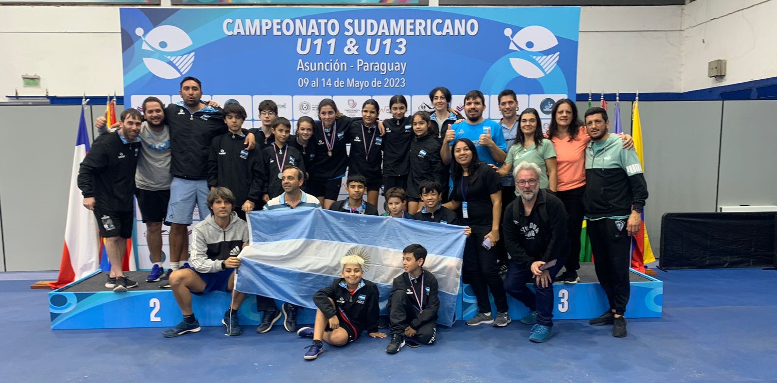 Diez medallas sudamericanas para Argentina en Asunción