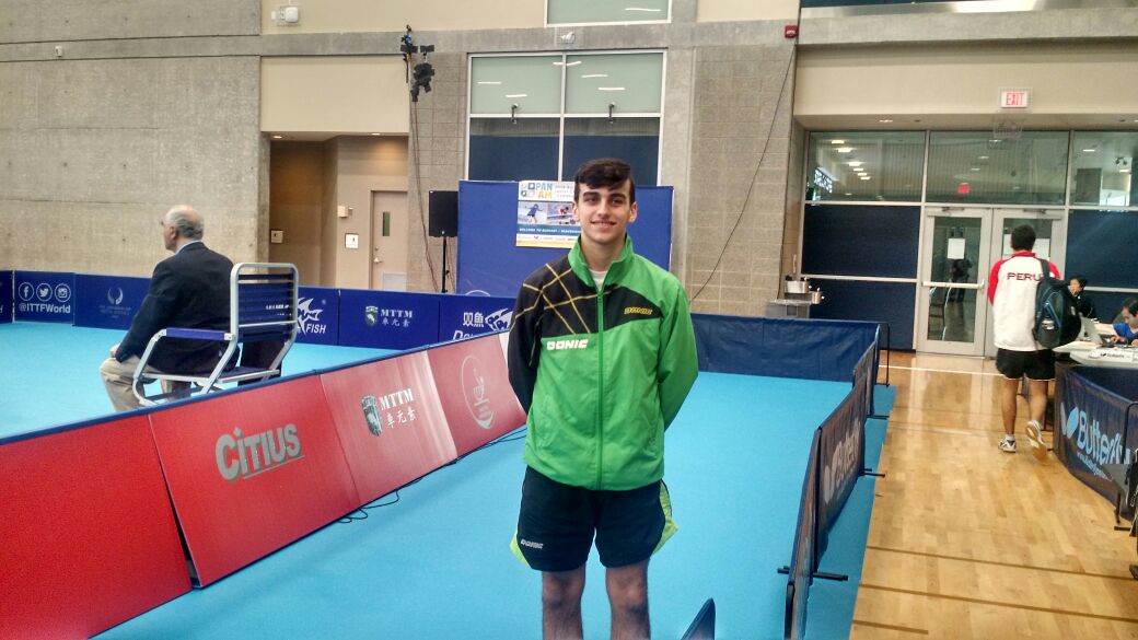 Primera medalla en el Campeonato Panamericano